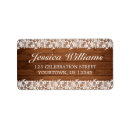 Search for rustic barn wedding return address labels Engagement