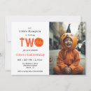 Search for halloween 1st birthday invitations Watercolor