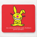 Search for happy bunny mousepads Hearts