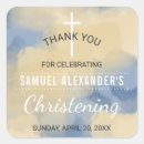 Search for navy gold thank you stickers Christening