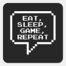 Search for eat sleep game stickers Gamer