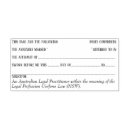 Search for law office business stationery Notary public