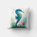Search for seahorse cushions Colorful