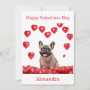 Search for funny french valentines day cards Frenchie