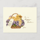 Search for easter basket postcards Chick
