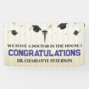 Search for congratulations doctor graduated banners Graduation
