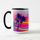 Search for tropical island mugs Summer vacation