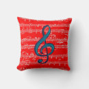 Search for music cushions Treble clef