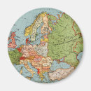 Search for vintage maps magnets World map