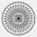 Search for intricate patterns stickers Arabesque