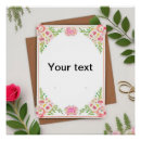 Search for floral invitation wedding posters Design