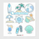 Search for beach umbrellas stickers Palm trees