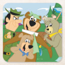 Search for character coasters Retro animation style