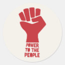 Search for power to the people stickers Politics