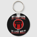 Search for martial arts master key rings Black belt