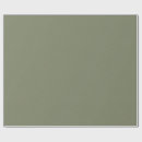 Search for plain green wrapping paper Sage