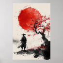Search for japanese ink posters Samurai