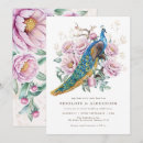 Search for peacocks invitations Bride