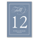 Search for blue grey table cards Calligraphy