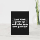Search for math student cards School