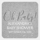 Search for silver baby shower stickers Sparkle