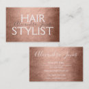 Search for monogram standard business cards Hair stylist