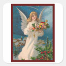 Search for vintage christmas angels stickers Xmas