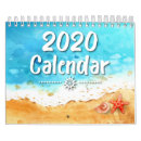 Search for watercolor calendars Beach