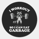 Search for garbage can stickers Gym motivation