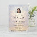 Search for clouds celebration of life invitations Memorial service