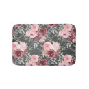 Search for burgundy bath mats Black