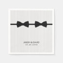 Search for gay wedding napkins Mr and mr