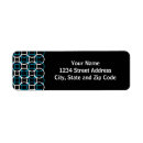 Search for black circle return address labels White