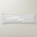 Search for good night cushions Sweet dreams