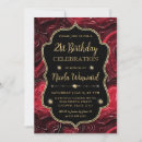 Search for vintage frame birthday invitations Gold