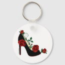 Search for red high heel key rings Girly