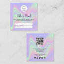Search for hair stylist referral cards Beautician