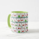 Search for colorful cat coffee mugs Kitten