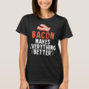 Search for everything bacon tshirts Meat