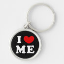 Search for i love me key rings Valentine
