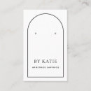 Search for white display cards Black and white