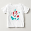 Search for let it snow baby clothes Snowflakes