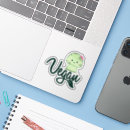 Search for kawaii vegetables stickers Vegan