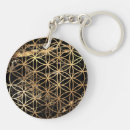 Search for faux marble key rings Gold