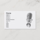 Search for mic business cards Sound