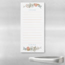 Search for coral magnets notepads floral