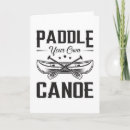 Search for canoe cards Boat