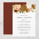 Search for rustic floral bridal shower invitations Fall