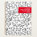 Search for dog planners Black and white