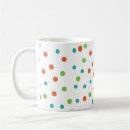 Search for polka dot background mugs Circle